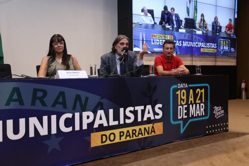 Vereador Tarso participa de Encontro de Lideranças Municipais do Estado do Paraná